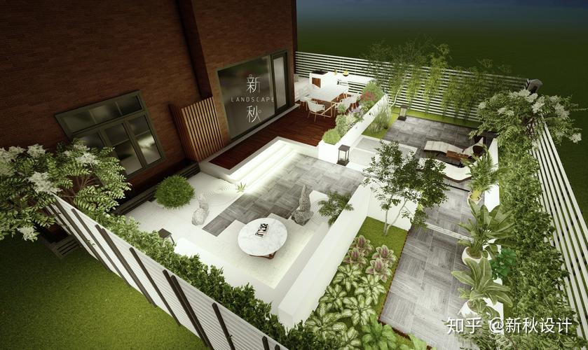 100平米现代轻奢庭院设计分享