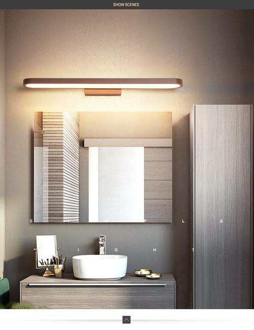 七只蚂蚁镜前灯led浴室厕所卫生间专用简约现代北欧简约现代镜前灯