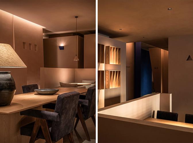 室内设计现代品味杭州灯光设计案例休闲空间暖光源商业照明