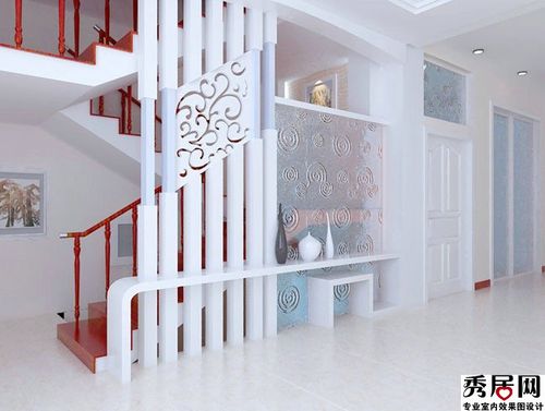 家装室内楼梯与过道隔断装修效果图大全2016图片五款新房装修楼梯与