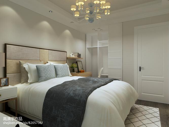 精美现代小户型卧室装修设计效果图片欣赏卧室现代简约卧室设计图片