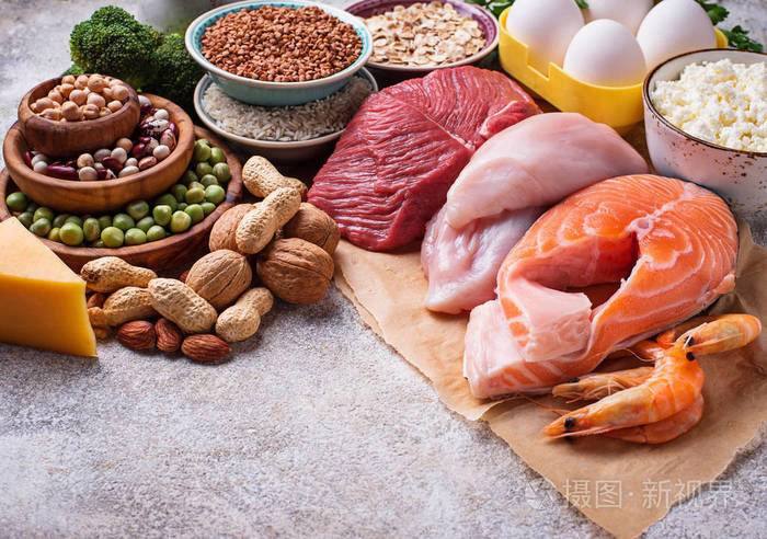 富含蛋白质的健康食品