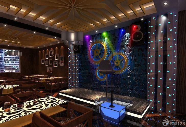 2020音乐主题酒吧装修风格效果图片