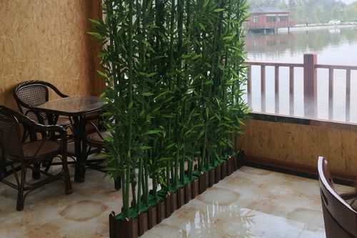 仿真竹子假竹子装饰隔断屏风绿植造景室内客厅商场超市装饰竹子毛竹过