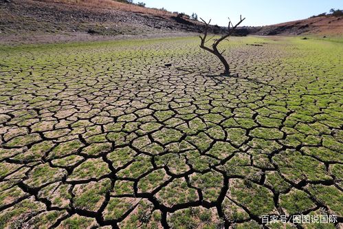 葡萄牙南部redondo当地面临严重干旱情况水库干涸