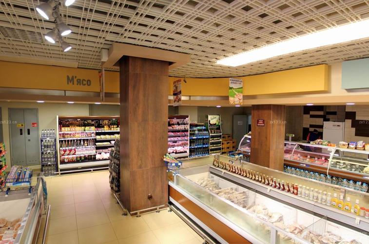 小型超市集成吊顶装修效果图