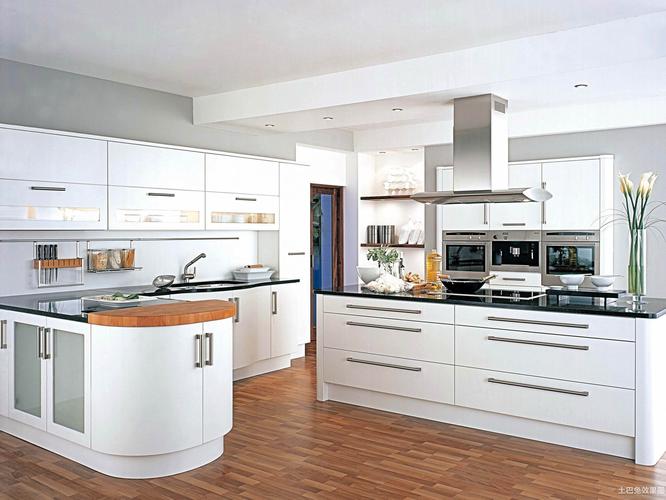 现代简约风格厨房橱柜整体效果图