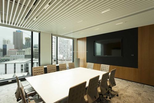 会议室明亮吊顶设计装修效果图