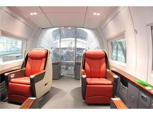 京沪高铁车厢整体室内空间设计