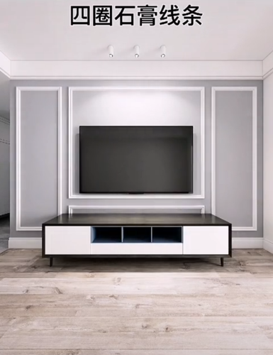 最美的五款石膏线条电视墙装修注意收藏