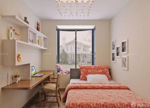 现代小户型卧室设计装修图纸装信通网效果图