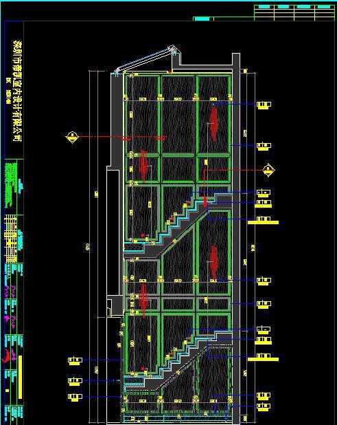 99设计师都需要的楼梯cad节点详图合集