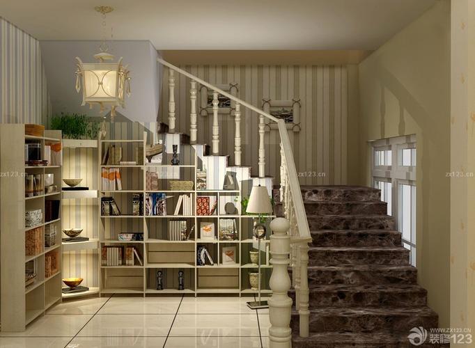 小跃层房屋楼梯设计效果图设计456装修效果图