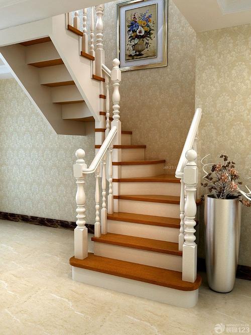 别墅室内欧式楼梯扶手装修效果图片设计456装修效果图