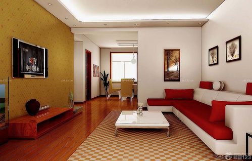 最新现代房子红木色木地板装修设计图片装信通网效果图