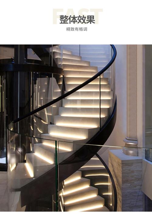 楼梯灯人体感应智能踏步灯嵌入式线条灯网红家用楼梯台阶氛围灯带联系