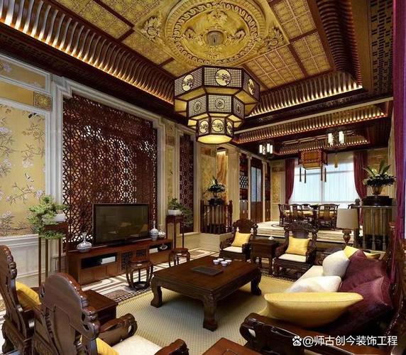 中式红木装修风格以中国文化为底蕴一些富有中国文化特色的家装搭配