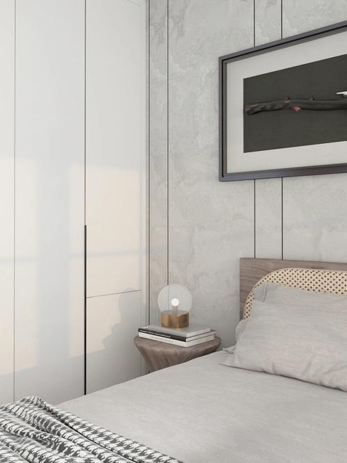 定制卧室做白色的柜子丨百搭又简洁