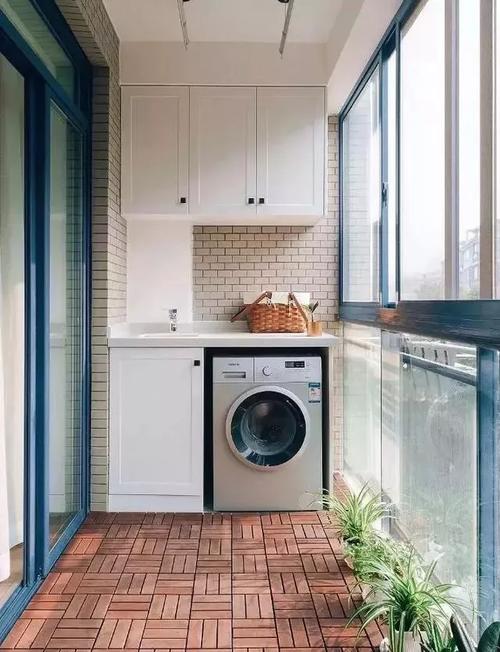 阳台加装洗衣池如何让颜值和功能并存注意这些细节堪称完美