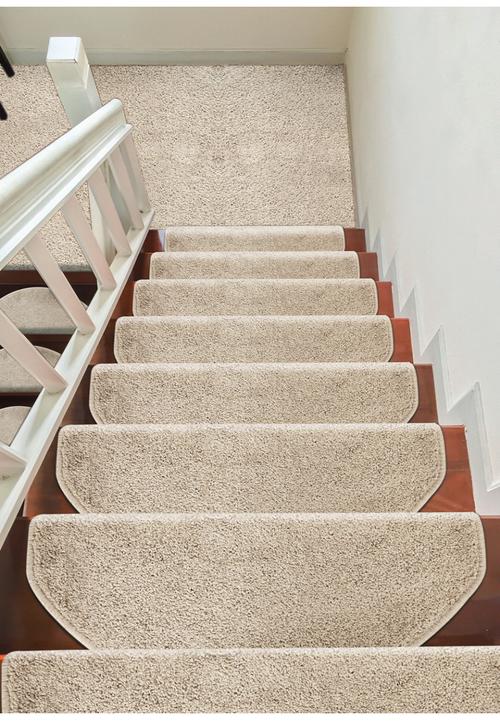 楼梯踏步垫阶梯式免胶自粘家用室内实木防滑垫北欧旋转复式定制满铺