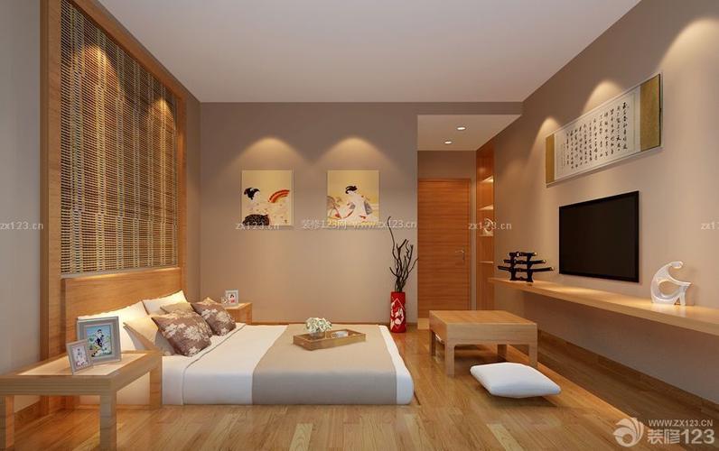 现代时尚日式小卧室榻榻米装修效果图