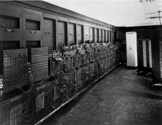 75年台式电子计算机图75年前全球首款超级计算机eniac问世