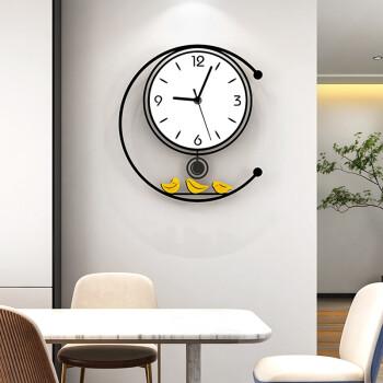歌瑞曼钟表挂钟客厅时尚简约北欧挂表网红大气石英钟创意挂墙时钟极简