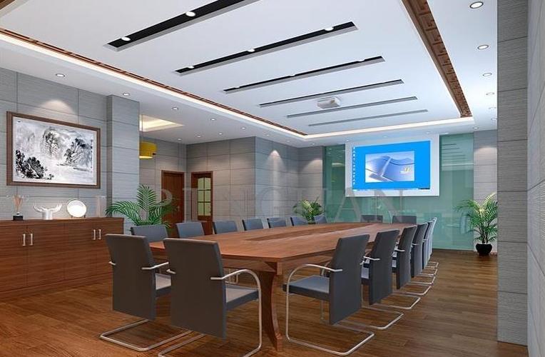会议室室内布置装修设计效果图片效果图