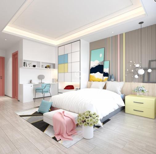 设计针对整体做了重新规划意图打造更为舒适生活空间卧室装修效果图