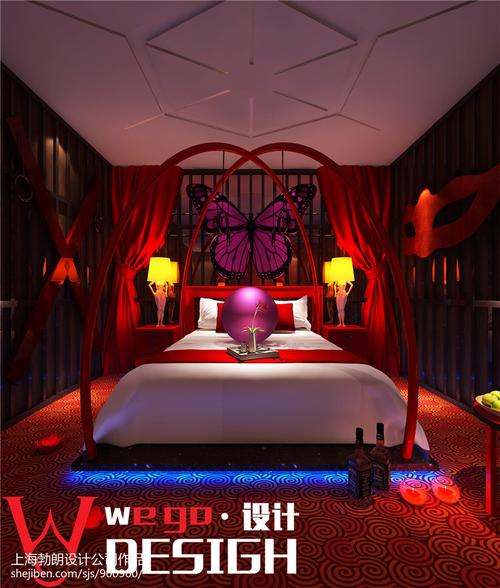 设计-郑州主题酒店时尚情趣房设计图2737411