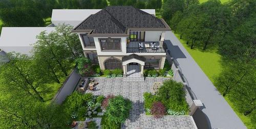 别墅设计欧式二层别墅