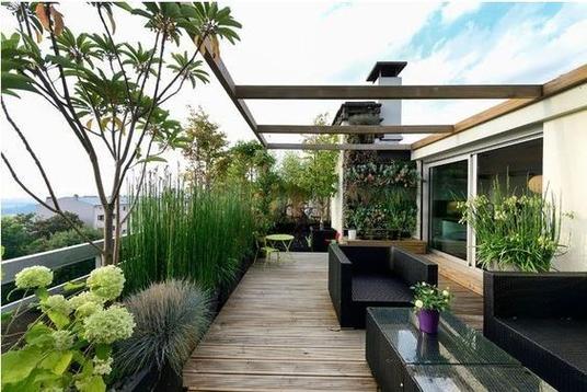 分享100款屋顶花园露台设计