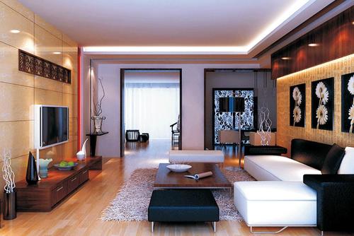 客厅e0级多层实木复合地板图片客厅木地板图片