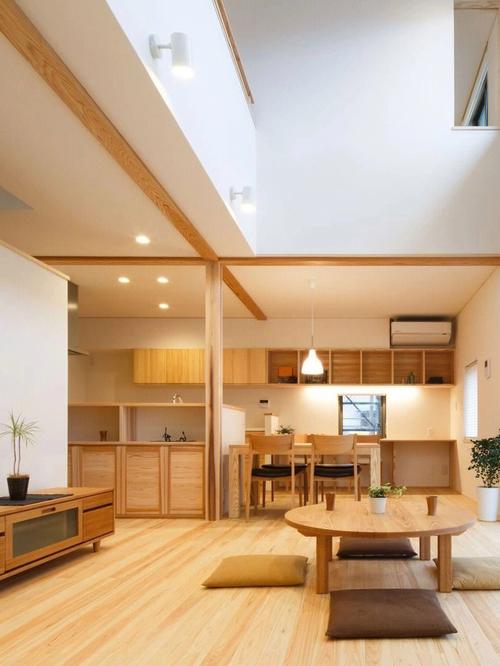 日式风格的家温馨舒适的01原木风