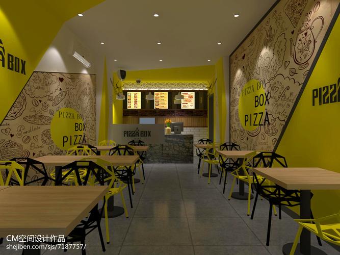 披萨店餐饮空间其他40m05设计图片赏析