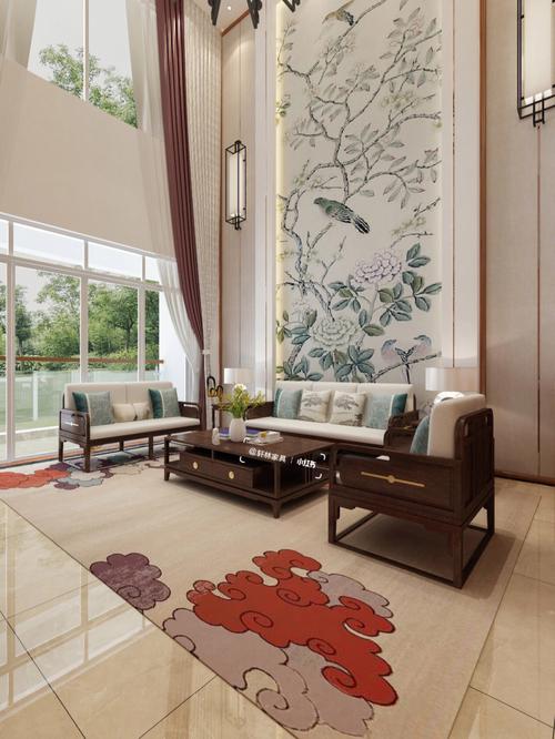 新中式风格家具沙发组合