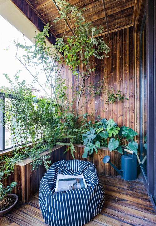 绿色生活以绿植盆栽展开的家装分享阳台和卧室设计随性美