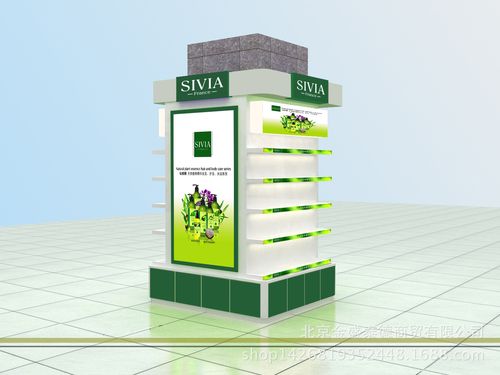 北京展柜货架厂家定制超市包柱展示柜