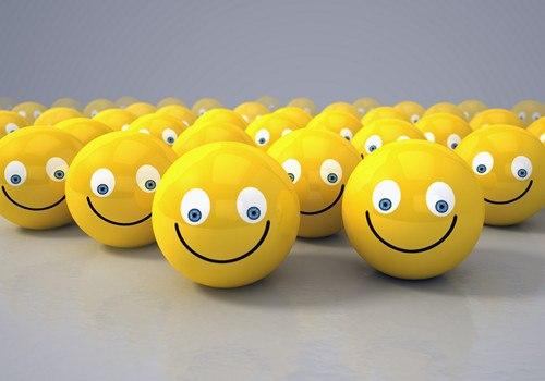 正能量励志可爱笑脸图片快乐的笑脸