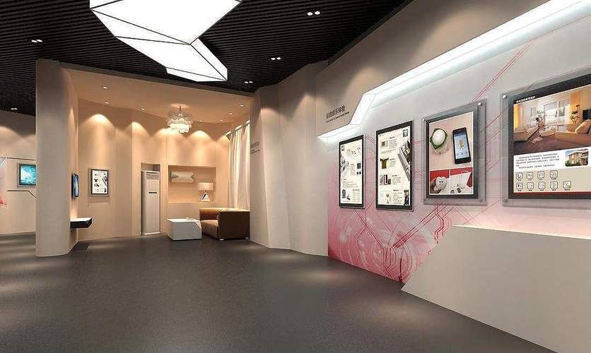 重庆展厅装修设计公司欢迎参观展厅设计施工现场