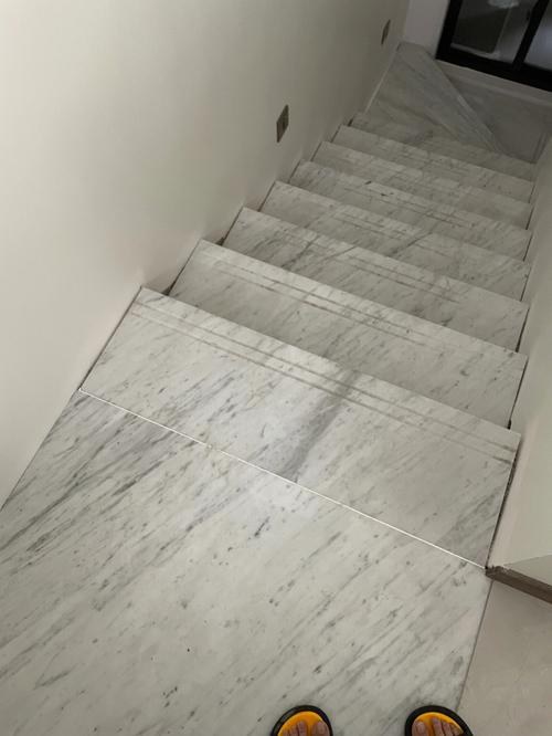 石材白色大理石楼梯