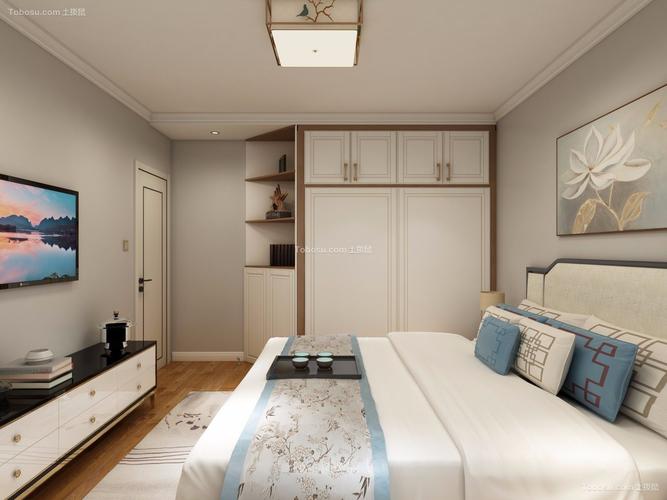 2023新中式卧室装修设计图片