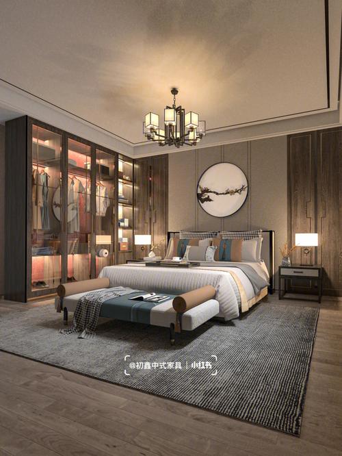 新中式风格卧室优雅演绎新时代美学