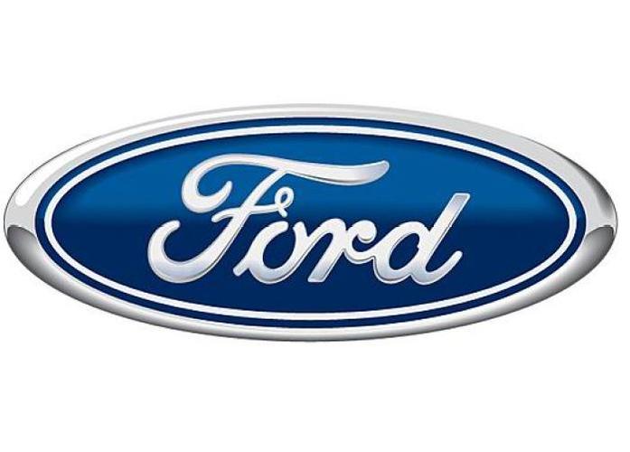 福特汽车的标志是采用福特英文ford字样蓝底白字.
